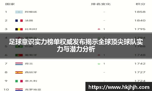 足球意识实力榜单权威发布揭示全球顶尖球队实力与潜力分析